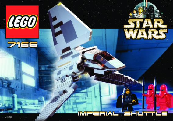 Building Instructions - LEGO - 7166 - Imperial™ Shuttle: Page 1