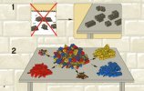 Building Instructions - LEGO - 7187 - Escape from Dragon's Prison: Page 2