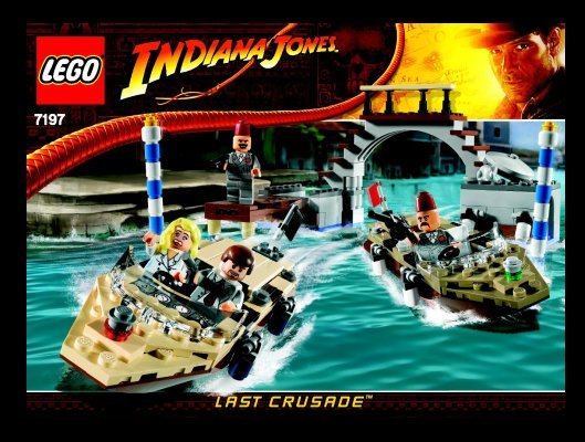 Building Instructions - LEGO - 7197 - Venice Canal Chase: Page 1