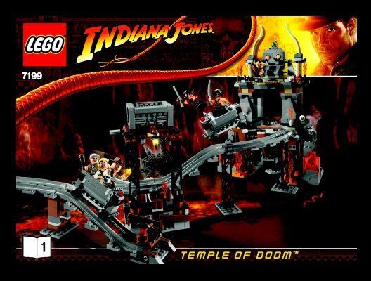 Building Instructions - LEGO - 7199 - The Temple of Doom™: Page 1