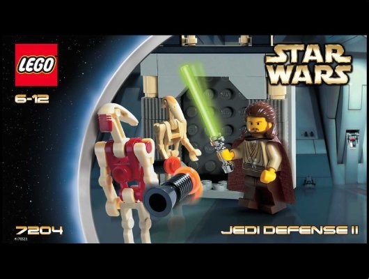 Building Instructions - LEGO - 7204 - Jedi™ Defense II: Page 1