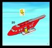 Building Instructions - LEGO - 7206 - Fire Helicopter: Page 25