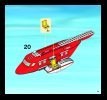 Building Instructions - LEGO - 7206 - Fire Helicopter: Page 25