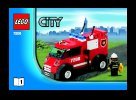 Building Instructions - LEGO - 7208 - Fire Station: Page 1