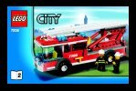 Building Instructions - LEGO - 7208 - Fire Station: Page 1