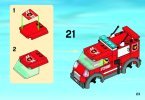 Building Instructions - LEGO - 7208 - Fire Station: Page 23