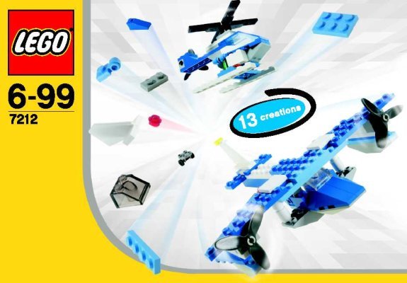 Building Instructions - LEGO - 7212 - Inflight Sales: Page 1