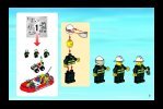 Building Instructions - LEGO - 7213 - Off-road Fire Truck & Fireboat: Page 3