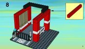 Building Instructions - LEGO - 7240 - Fire Station: Page 9