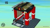 Building Instructions - LEGO - 7240 - Fire Station: Page 16