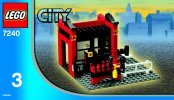 Building Instructions - LEGO - 7240 - Fire Station: Page 1