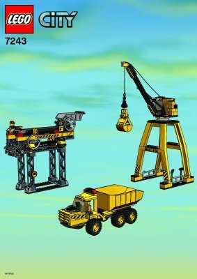 Building Instructions - LEGO - 7243 - Construction Site: Page 1