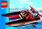 Building Instructions - LEGO - 7244 - Speedboat: Page 1