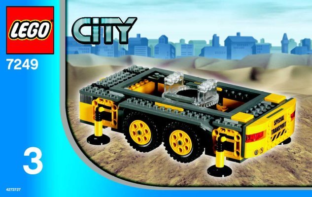 Building Instructions - LEGO - 7249 - XXL Mobil Crane: Page 1