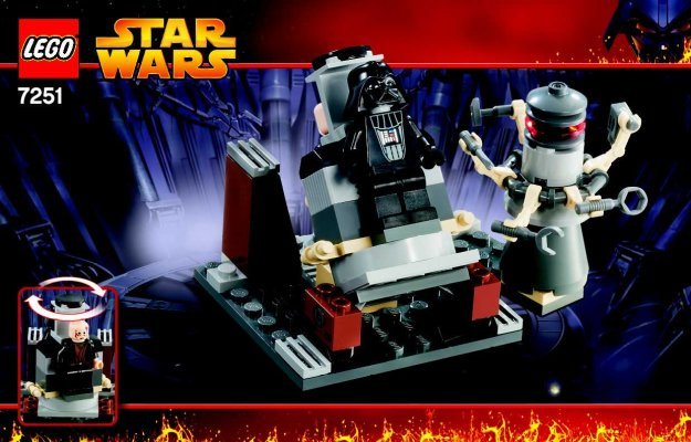 Building Instructions - LEGO - 7251 - Darth Vader™ Transformation: Page 1