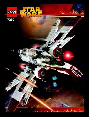 Building Instructions - LEGO - 7259 - ARC-170 Starfighter™: Page 1