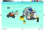 Building Instructions - LEGO - 7286 - Prisoner Transport: Page 51