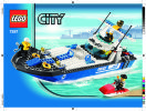 Building Instructions - LEGO - 7287 - Police Boat: Page 1