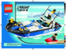 Building Instructions - LEGO - 7287 - Police Boat: Page 1