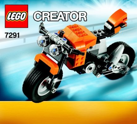 Building Instructions - LEGO - 7291 - Street Rebel: Page 1