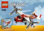 Building Instructions - LEGO - 7292 - Propeller Adventures: Page 1