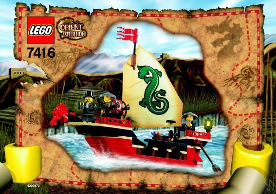 Building Instructions - LEGO - 7416 - Emperor's Ship: Page 1