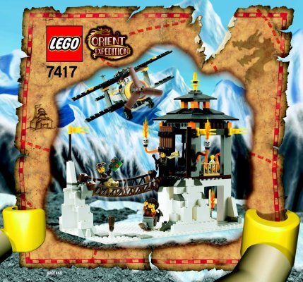 Building Instructions - LEGO - 7417 - Temple of Mount Everest: Page 1