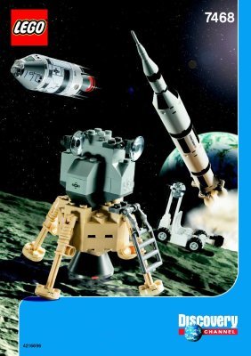 Building Instructions - LEGO - 7468 - Saturn V Moon Mission: Page 1