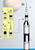 Building Instructions - LEGO - 7468 - Saturn V Moon Mission: Page 5