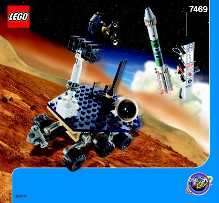 Building Instructions - LEGO - 7469 - Mission to Mars: Page 1