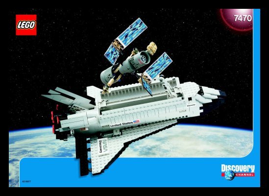 Building Instructions - LEGO - 7470 - Space Shuttle Discovery: Page 1