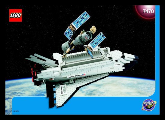 Building Instructions - LEGO - 7470 - Space Shuttle Discovery: Page 1