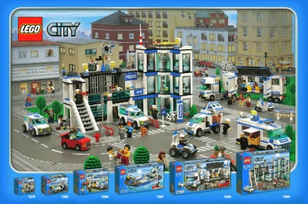 Building Instructions - LEGO - 7553 - LEGO® City Advent Calendar: Page 1