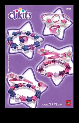 Building Instructions - LEGO - 7555 - Glitter & Sparkle Beauty Kit: Page 1