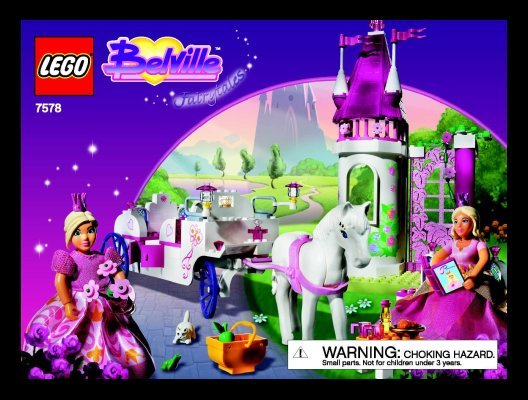 Building Instructions - LEGO - 7578 - Ultimate Princesses: Page 1