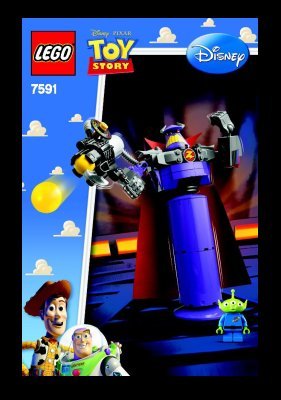 Building Instructions - LEGO - 7591 - Construct-a-Zurg: Page 1