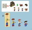 Building Instructions - LEGO - 7594 - Woody's Roundup!: Page 3