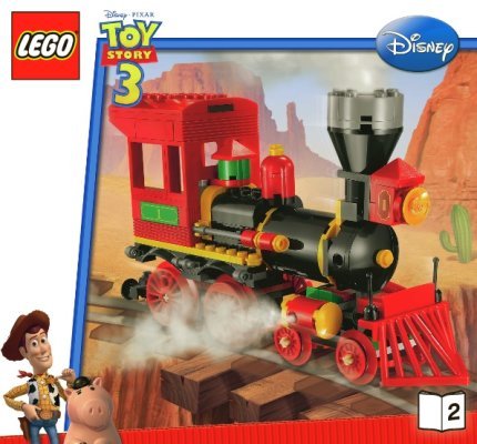 Building Instructions - LEGO - 7597 - Western Train Chase: Page 1