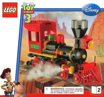 Building Instructions - LEGO - 7597 - Western Train Chase: Page 1