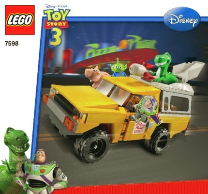 Building Instructions - LEGO - 7598 - Pizza Planet Truck Rescue: Page 1