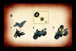 Building Instructions - LEGO - 7620 - Indiana Jones™ Motorcycle Chase: Page 5