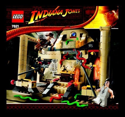 Building Instructions - LEGO - 7621 - Indiana Jones™ and the Lost Tomb: Page 1