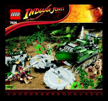 Building Instructions - LEGO - 7626 - Jungle Cutter: Page 1