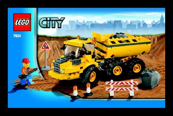 Building Instructions - LEGO - 7631 - Dump Truck: Page 1