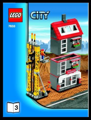 Building Instructions - LEGO - 7633 - Construction Site: Page 1