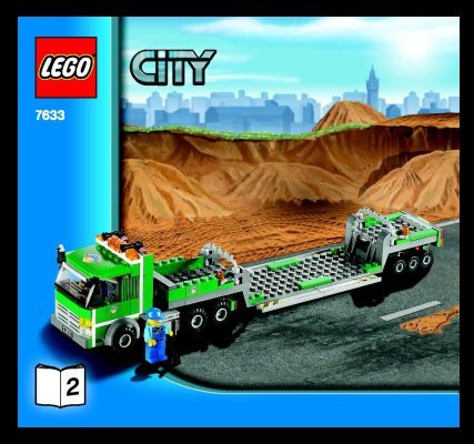 Building Instructions - LEGO - 7633 - Construction Site: Page 1