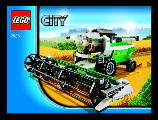 Building Instructions - LEGO - 7636 - Combine Harvester: Page 1