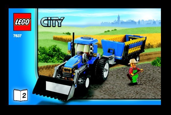 Building Instructions - LEGO - 7637 - Farm: Page 1