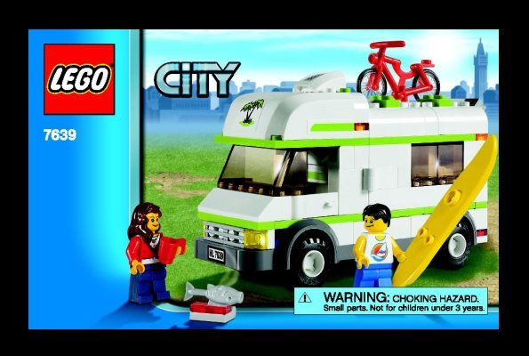 Building Instructions - LEGO - 7639 - Camper: Page 1