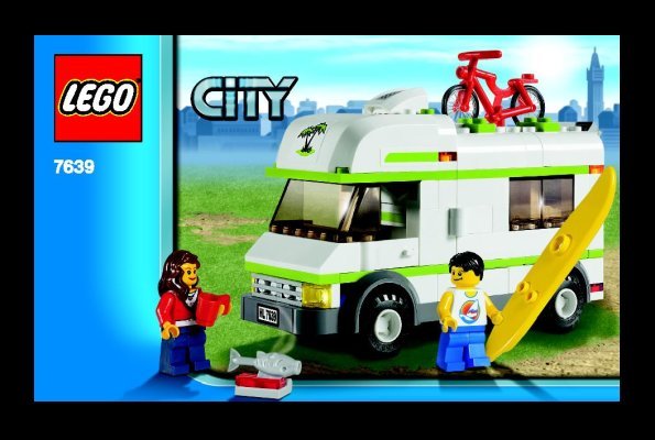 Building Instructions - LEGO - 7639 - Camper: Page 1